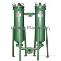 Industrial Bags Duplex Pressure Filters Pressure 0.4mpa Used Extile Chemicals , Edible Oil